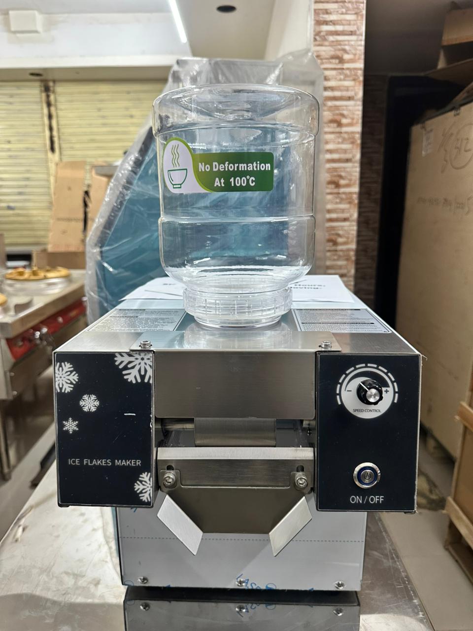 Snow Flake Ice Cream Machine